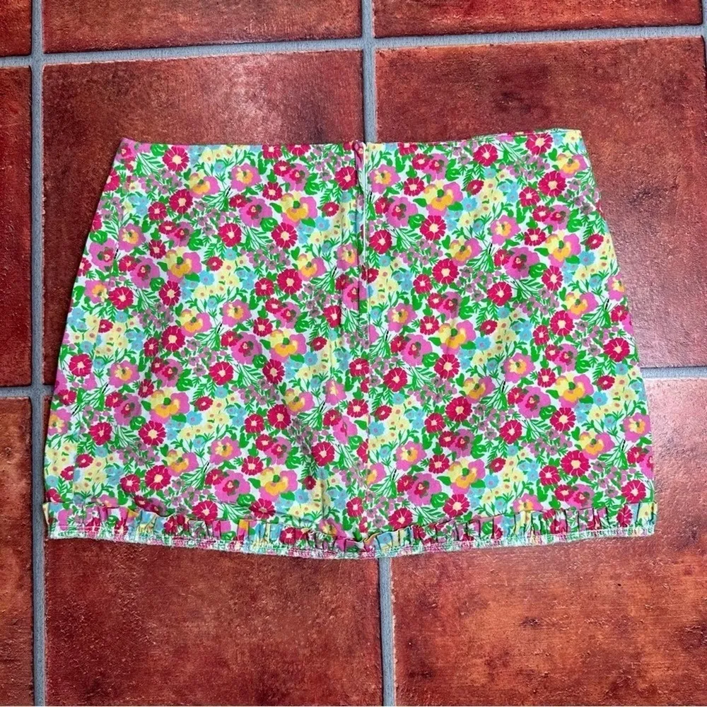 Lilly Pulitzer Floral Midi Skirt - Image 5