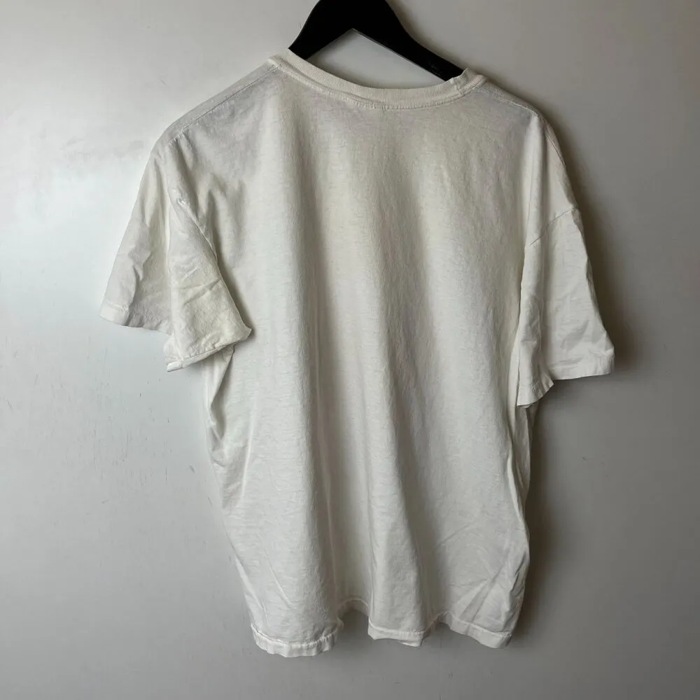 Bali Ah Cotton Perfect T Shirt Vintage 80s 90s Extra Large XL White Graphic Tee - Image 3