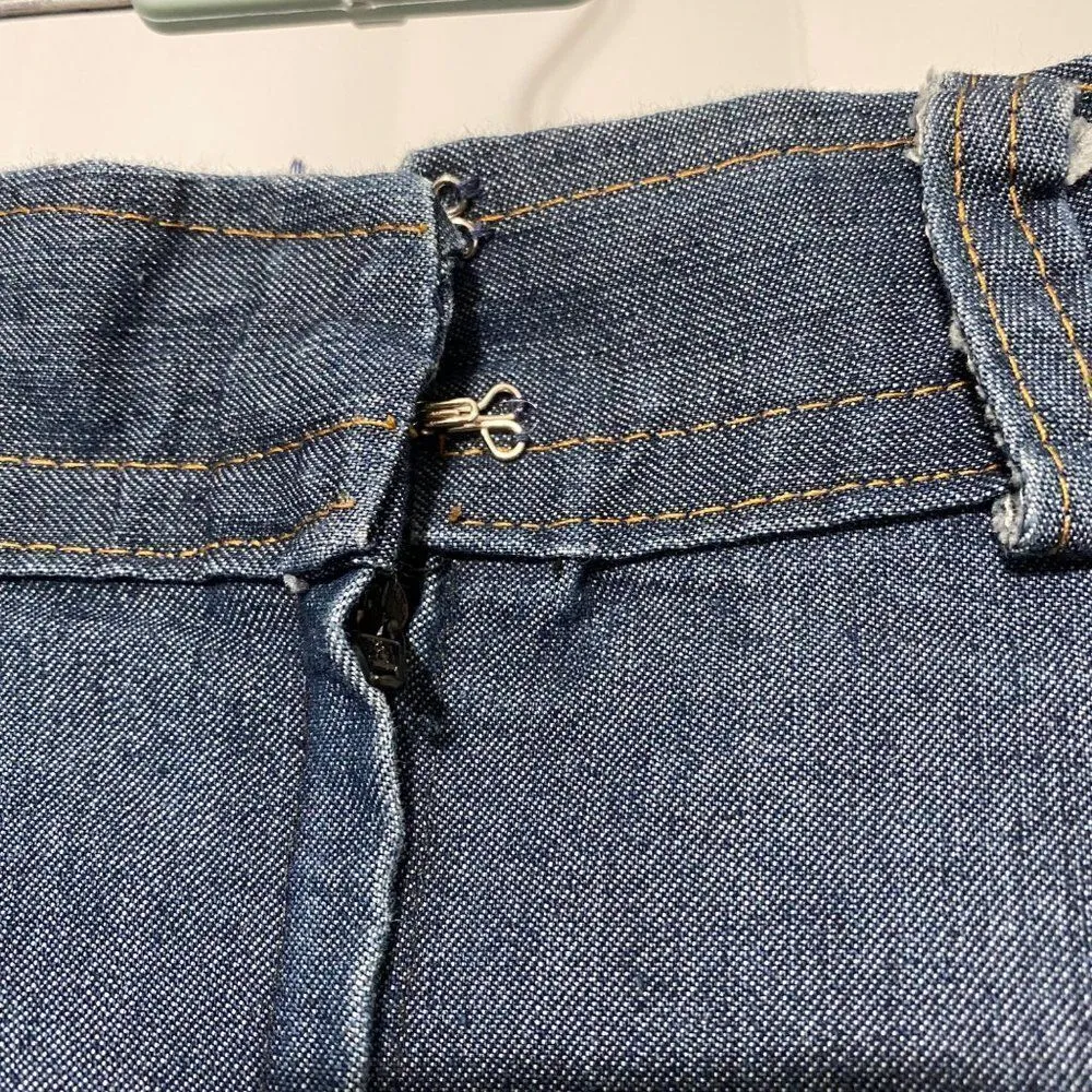 Vintage Denim blue skater skirt Size undefined - Image 3