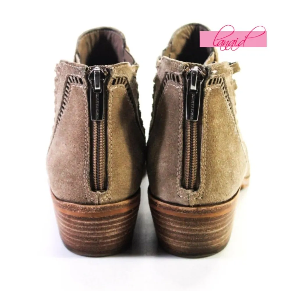 Pimmy Ankle Booties Leather Cut-Outs - Image 7