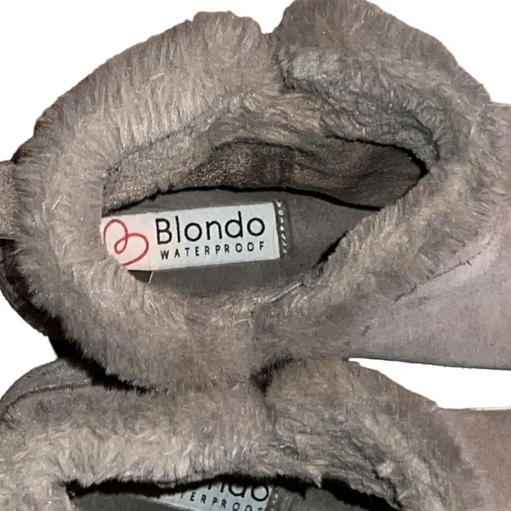 Blondo  Tan Suede Booties Size 7.5 - Image 8