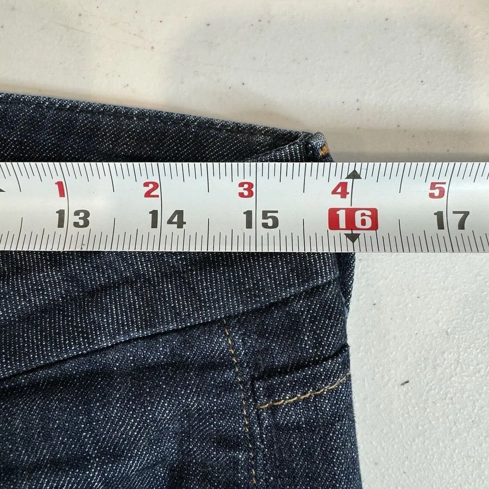 Hudson Jeans Skinny Low Rise Jeans Dark Wash Womens Size 28 W427DKS 5 Pocket - Image 7