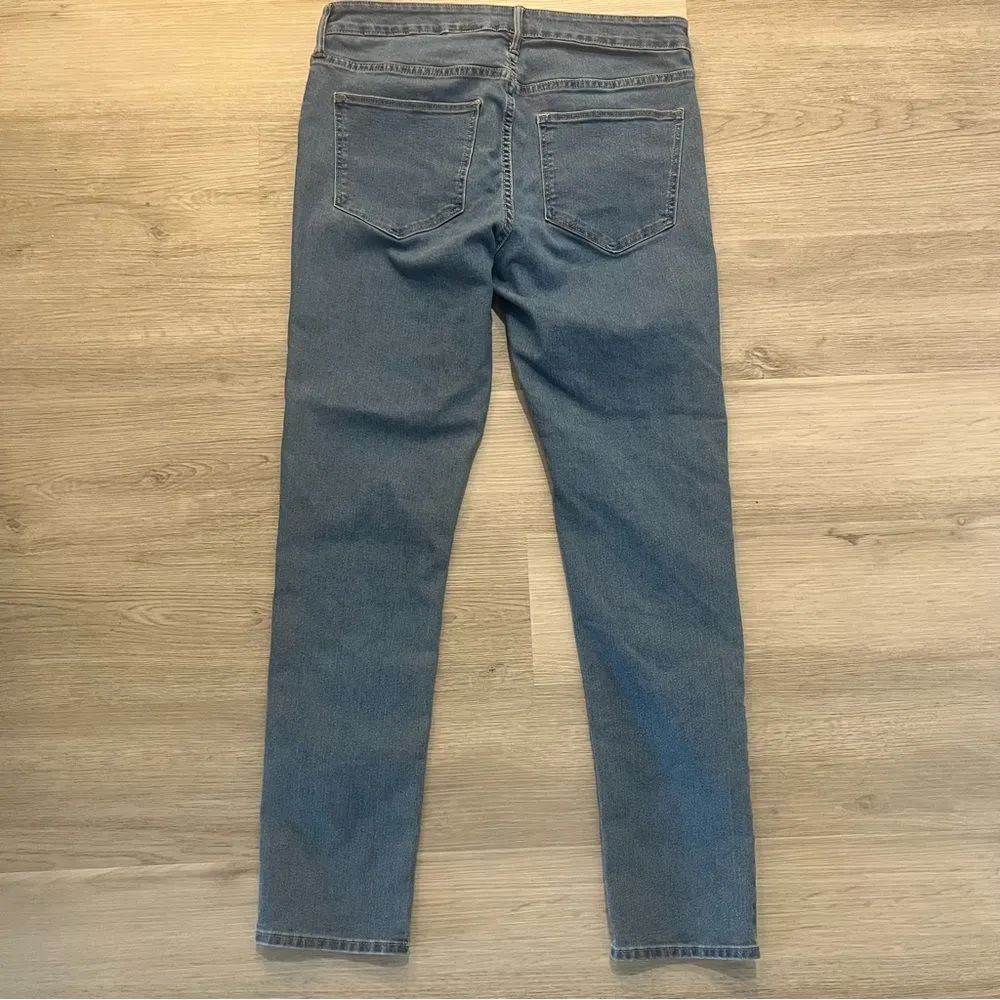 H&M Light Blue Skinny Ankle Jeans Size 33 - Image 4