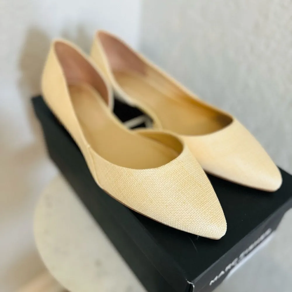 Marc‎ Fisher LTD Women's Sunny Ballet Flat, Slip On, Chic Light Natural, 8 NWT - Image 3