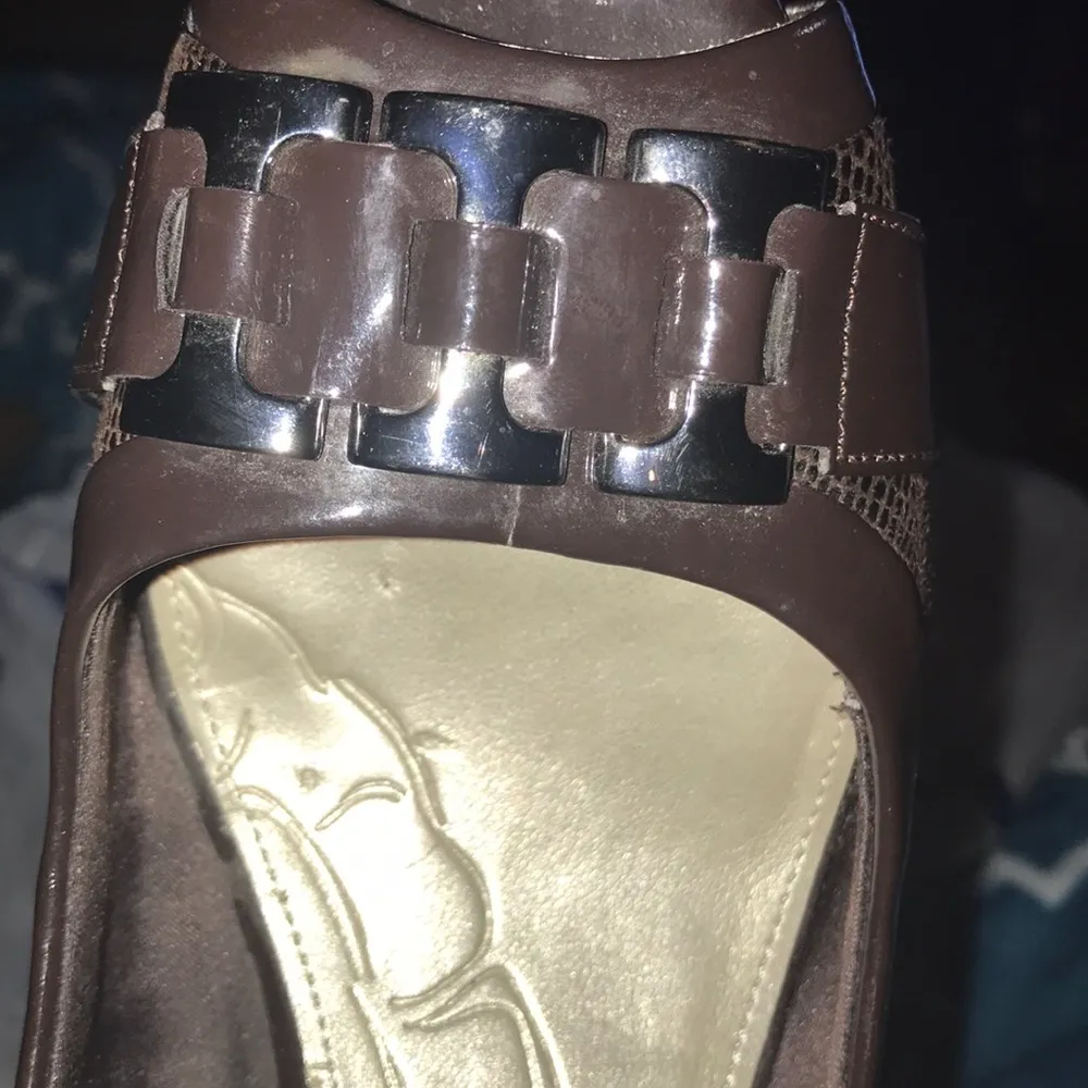 Giani Bernini Gianni Bernini dark chocolate heel size 9 - Image 9