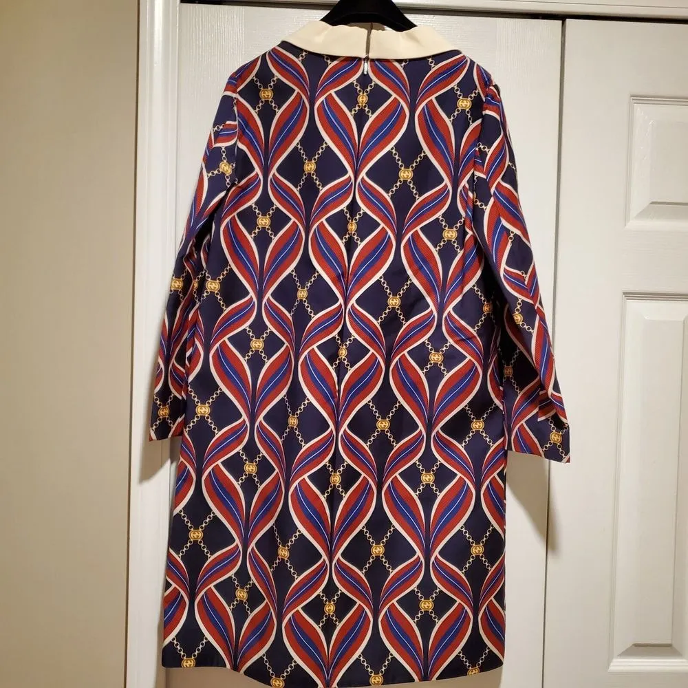NWT. $3500 GUCCI Printed Dress Size IT40 US4 - Image 9