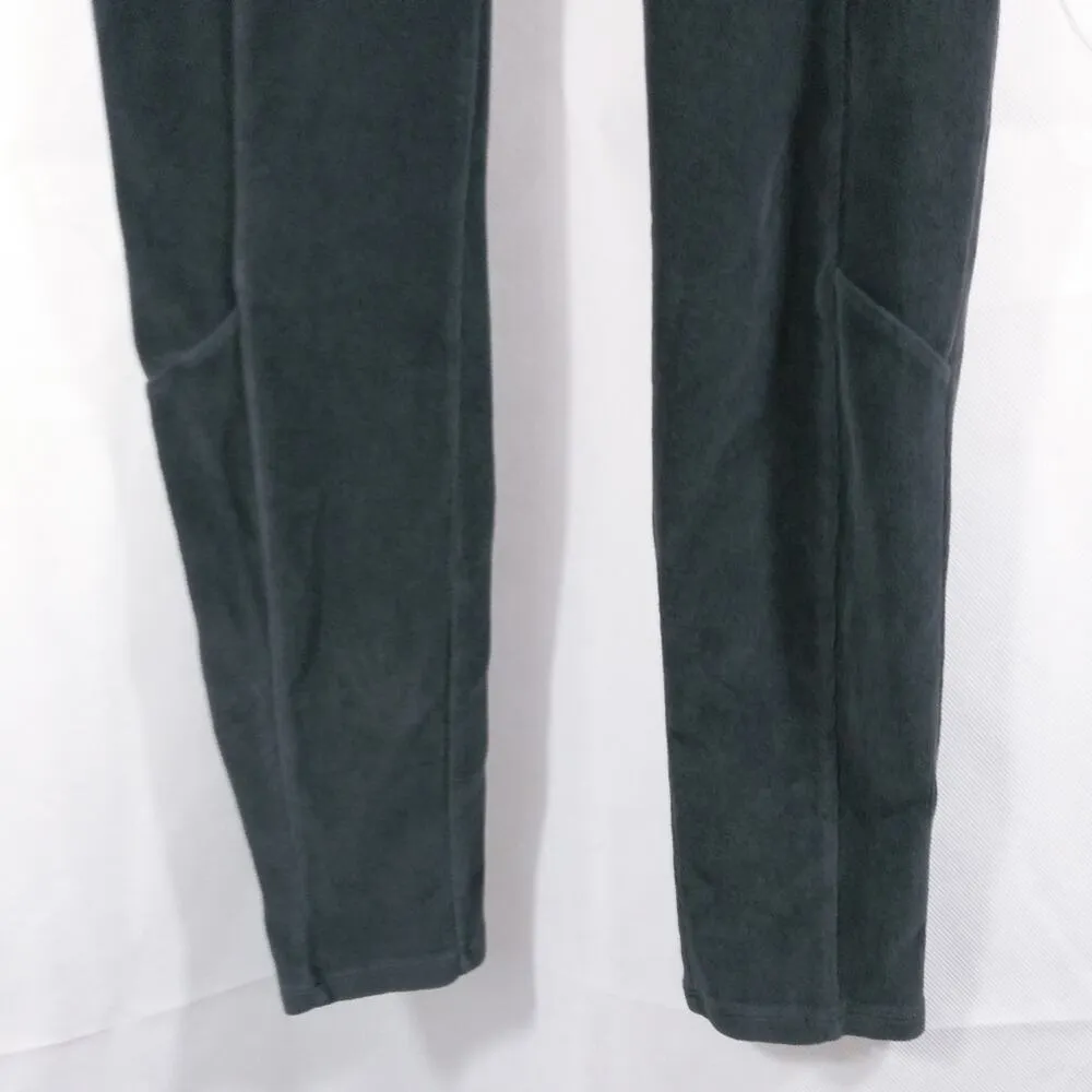 Athleta Gray Cord High Waisted Metro Leggings Athletic Stretchy Size  M - Image 4
