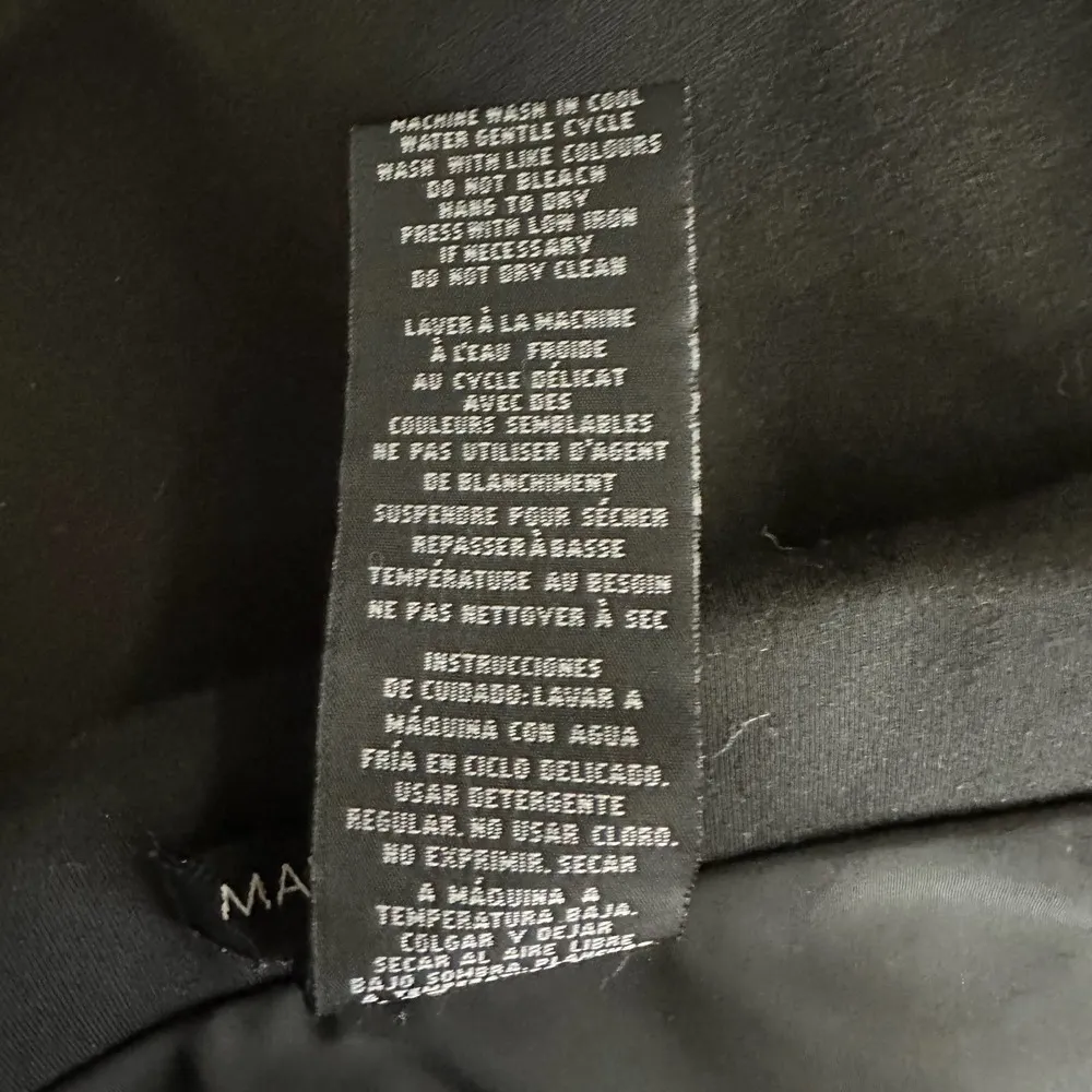 Mario Serrani Womens size XL Pull On Black Skirt No Slit 1060371 Modest - Image 3