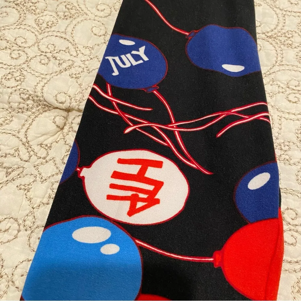 LuLaRoe Women’s Patriotic 4th of July Leggings Size Tall & Curvy - Image 7