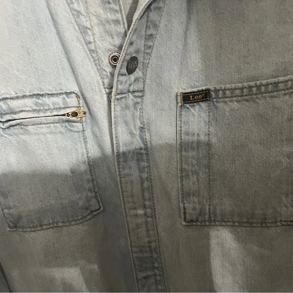 Lee Sky Blue Denim Coverall - Image 2