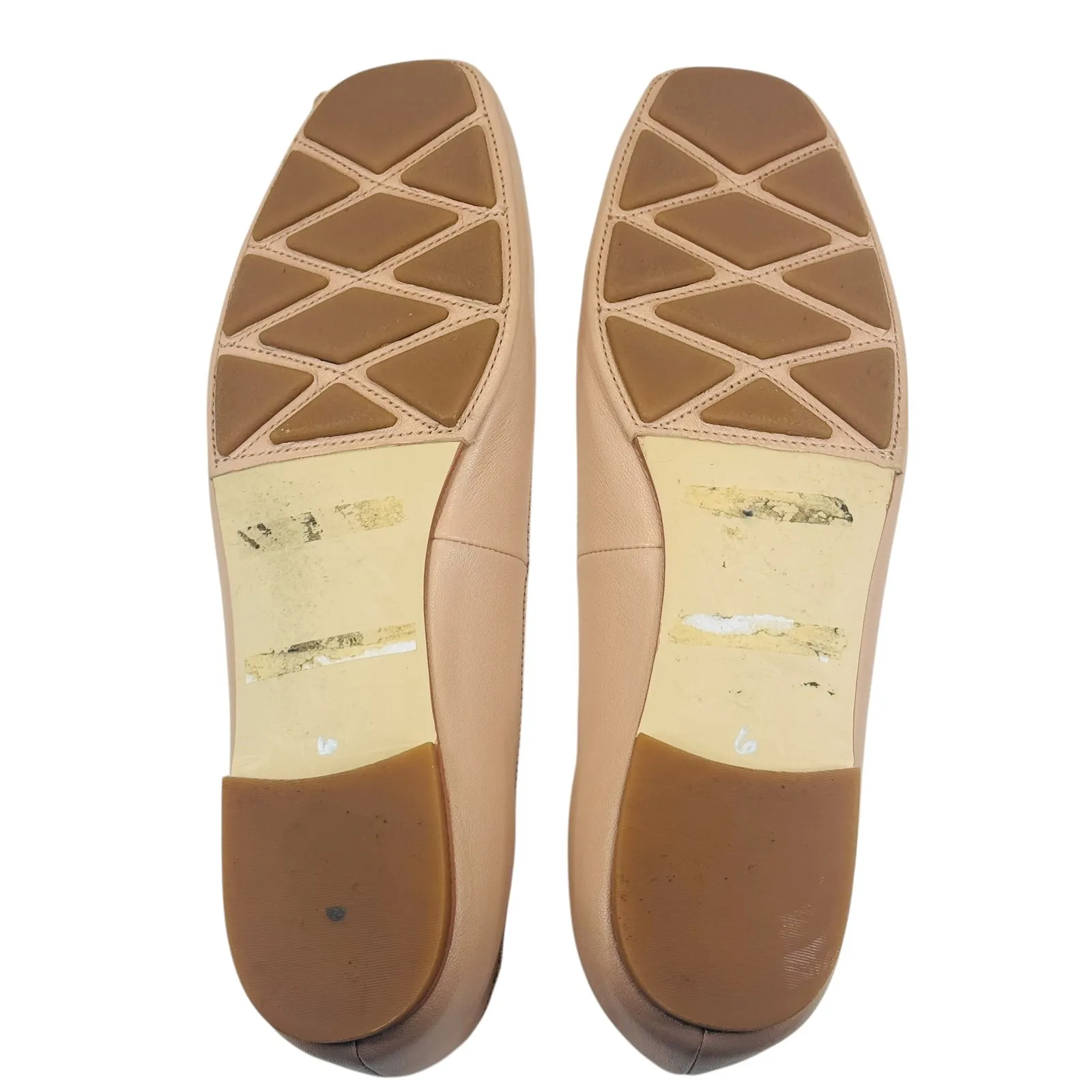 Tory Burch Minnie Travel Ballet Flats Womens 9 Pink Leather Bow Classic Designer - Image 5