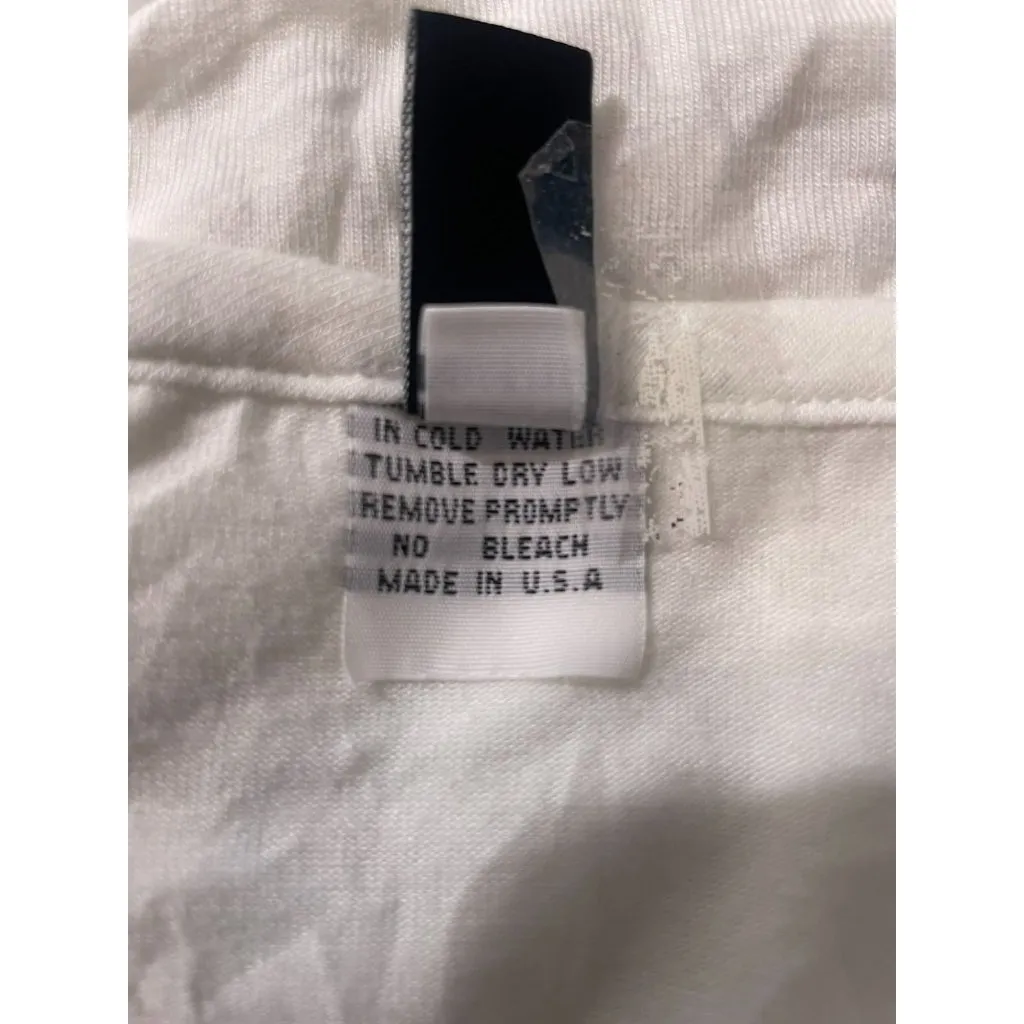 Dress to Kill Size One Size Top Blouse Tee Shirt White Lagenlook Jane Mohr - Image 8