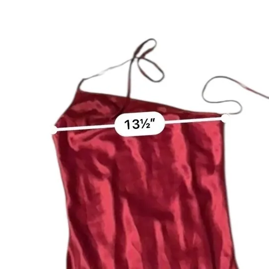 NBD REVOLVE Mara Midi Dress Small Crimson Red Revolve Slit Formal Evening Wear - Image 12