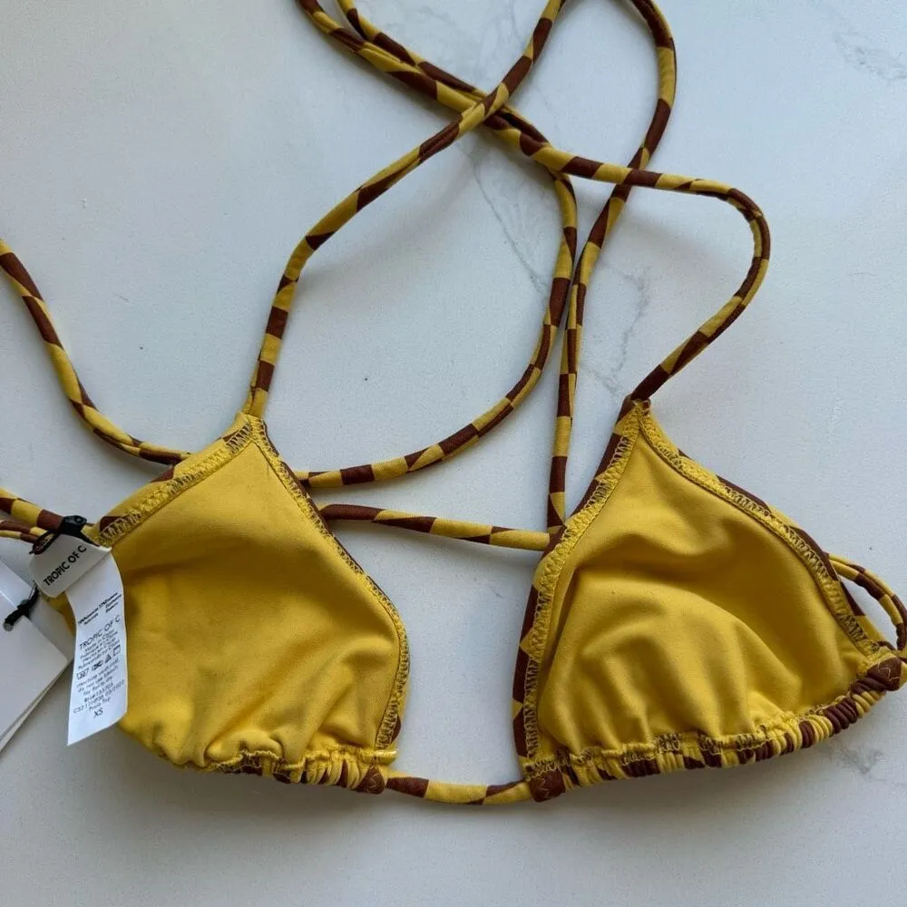 NWT Tropic of C Praia Checked Tie - Image 6