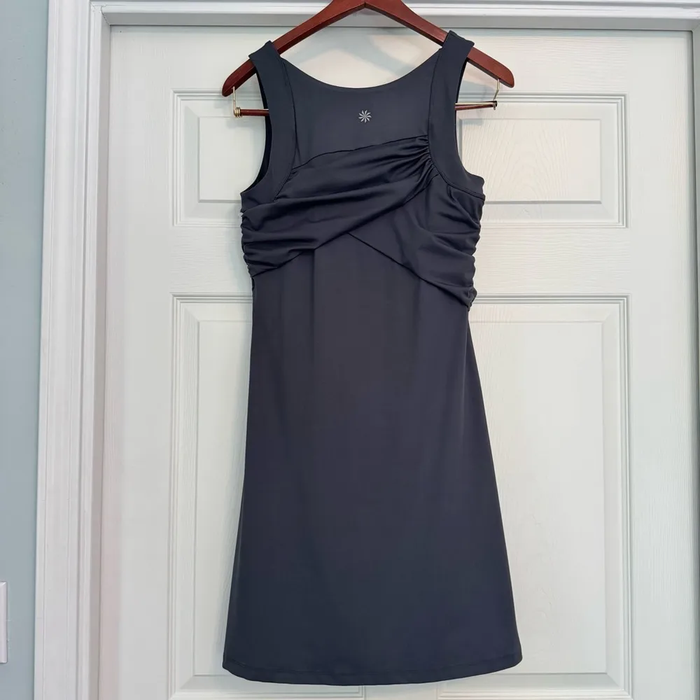 Women's Athleta Active Dress Size S Charcoal Gray - Image 2