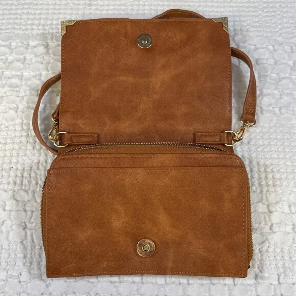 Urban Expressions Women's Brown Purse/Crossbody SKU 5076 - Image 3