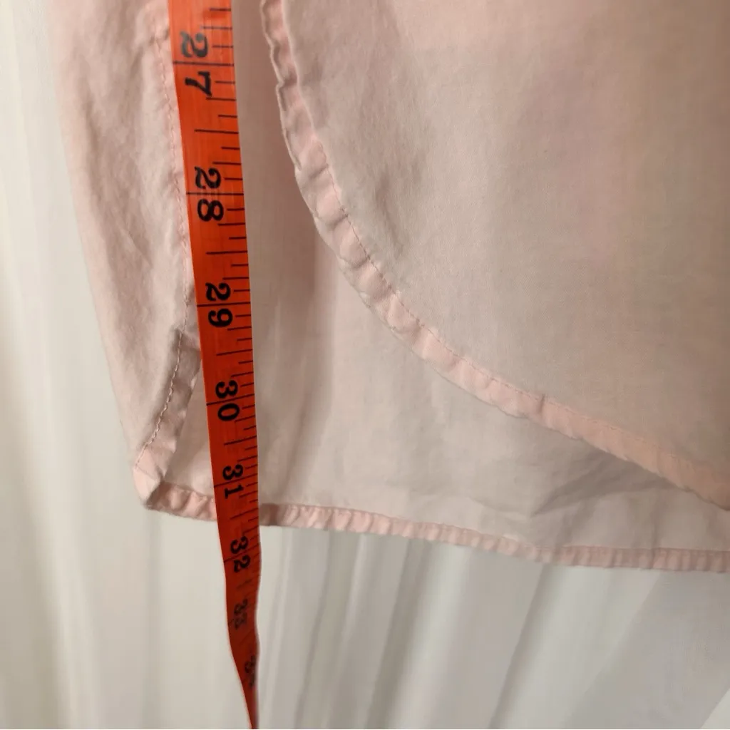 Victoria's Secret Pink 3/4 Sleeve Polo Button Down Sleep Shirt - Image 3