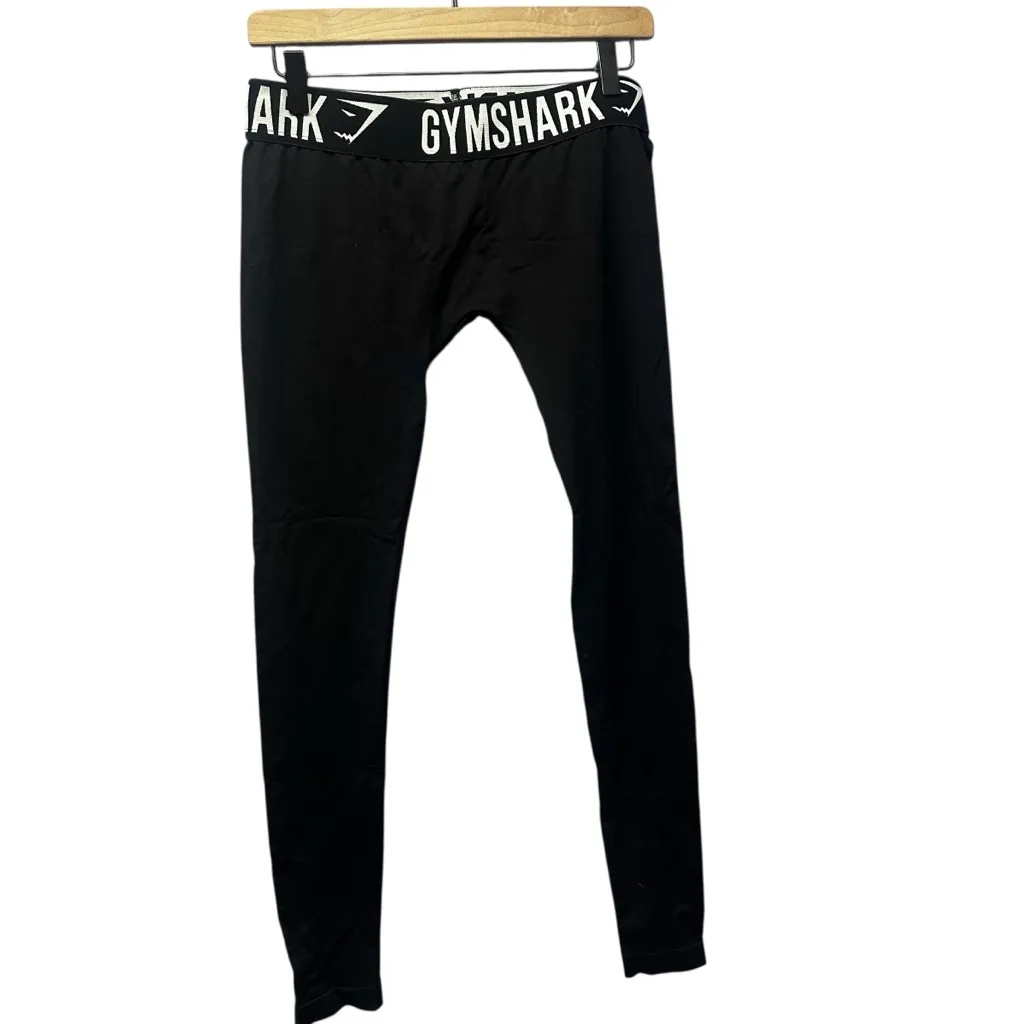 Gymshark Black Seamless Legging Small Size 8 - Image 2