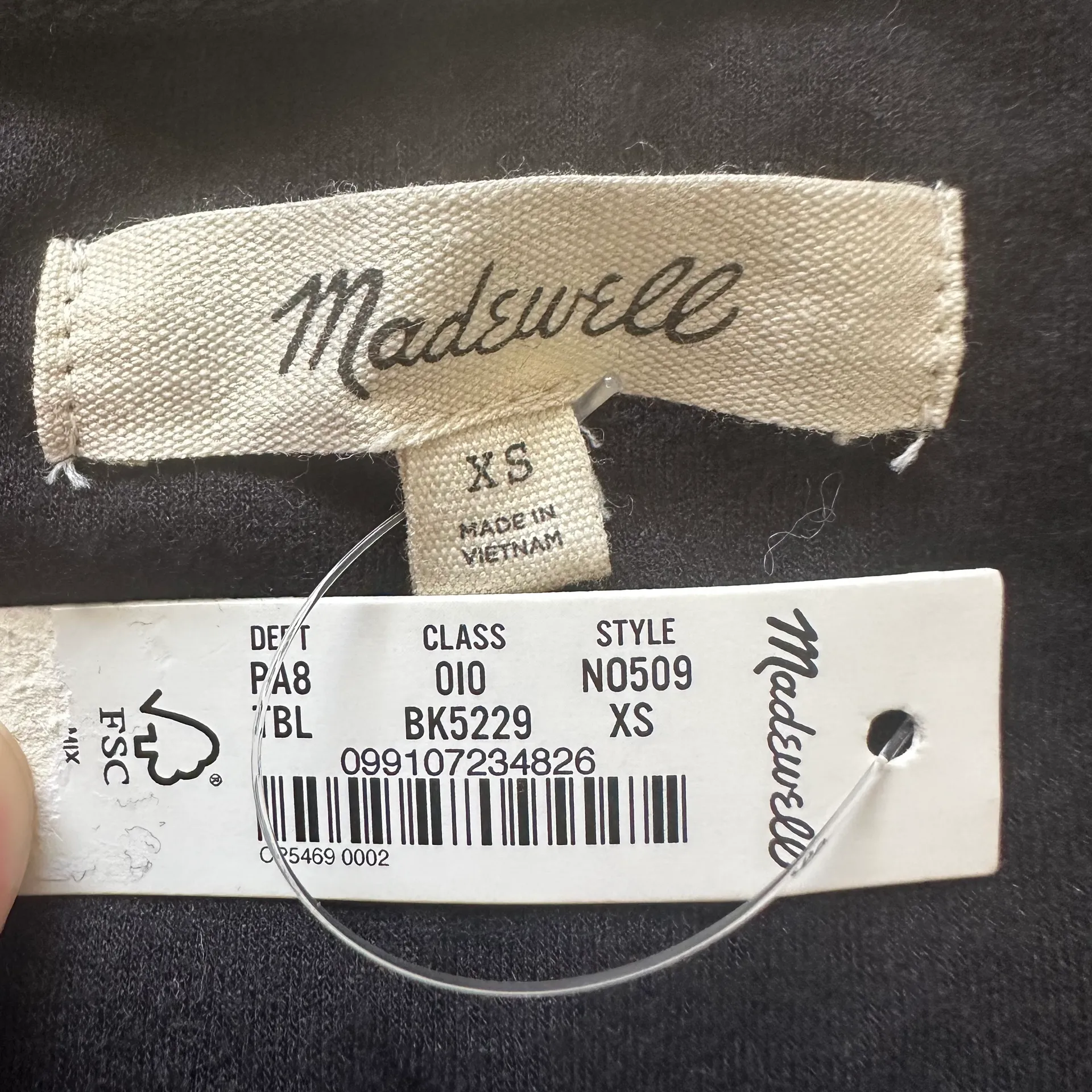 Cardigan Asymmetrical Button-Front V-neck Long Sleeve Black XS NWT New - Image 8