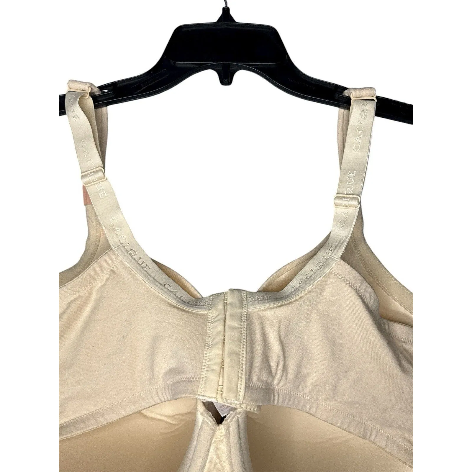 Cacique Lightly Lined Full Coverage Bra 44G Beige Underwire Lane Bryant Intimate - Image 5
