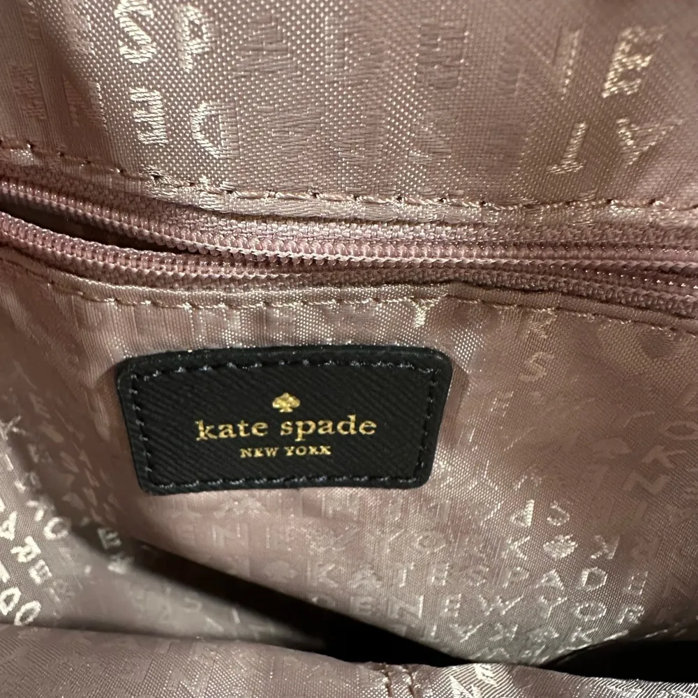 Kate Spade Jarelyn Mavis Street Tote Sparkle Glittered Rose Gold New NWOT Purse - Image 10
