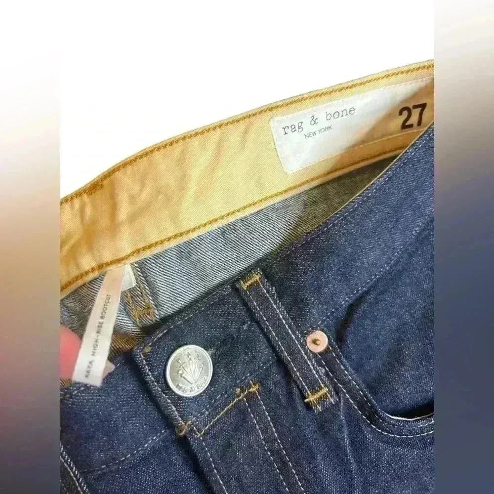 Rag & Bone Maya, High Rise Bootcut 27” - Image 9