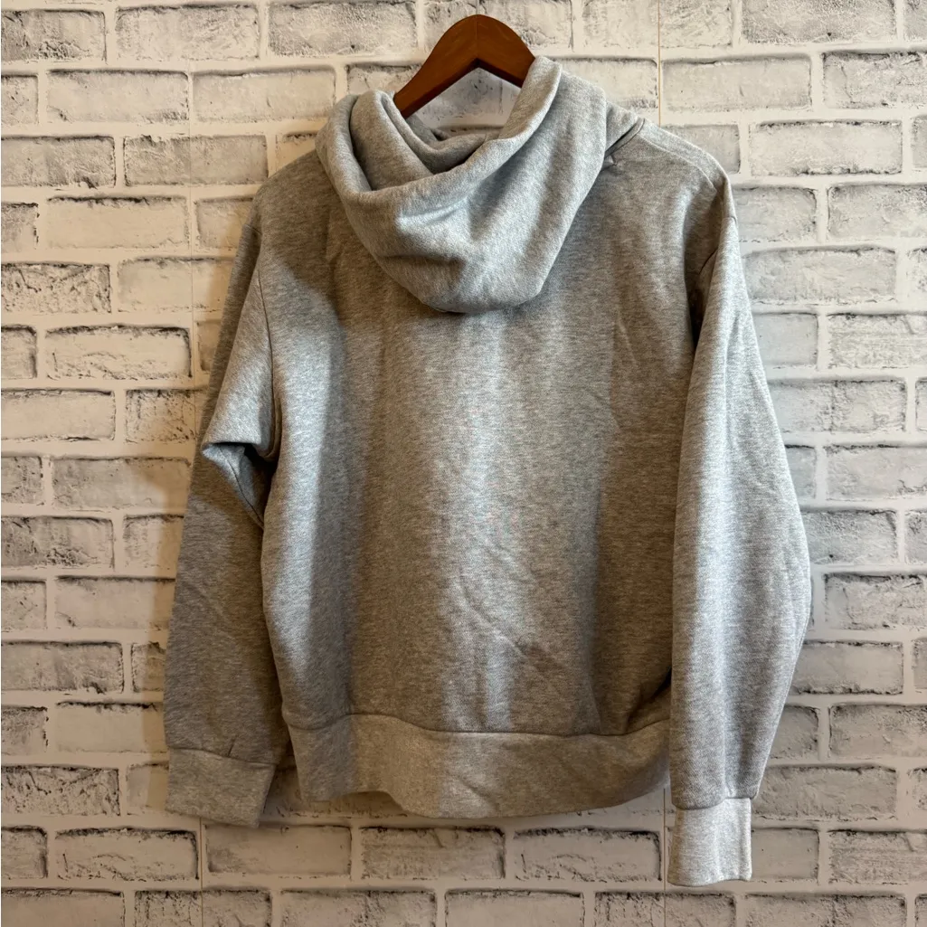 NWT! Women’s Alpine Design buttery soft gray heather hooded sweatshirt Large - Image 2