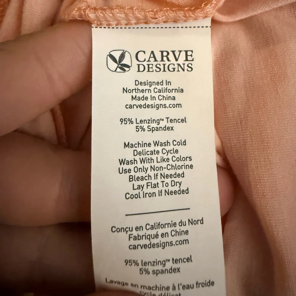 Carve Designs Kendall Dress Size Medium Sleeveless Crossover Front Wrap Mini NWT - Image 7