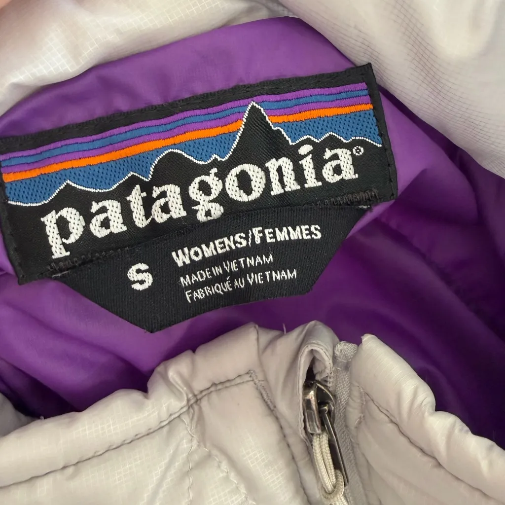 Women's Patagonia Nano Puff® Jacket silver size small - Image 6