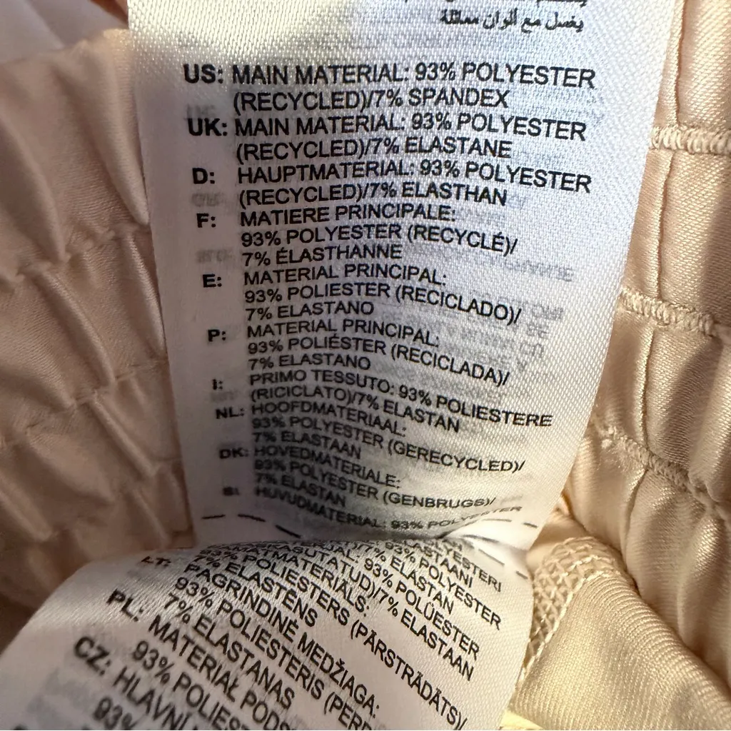 Adidas Women’s Power 2-in-1 Training Shorts Beige Medium NWT (linen/White) - Image 7