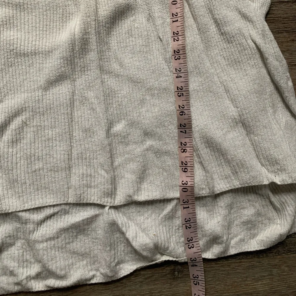 Trouvé Cream Turtleneck Sweater Cashmere Blend L Size L - Image 4