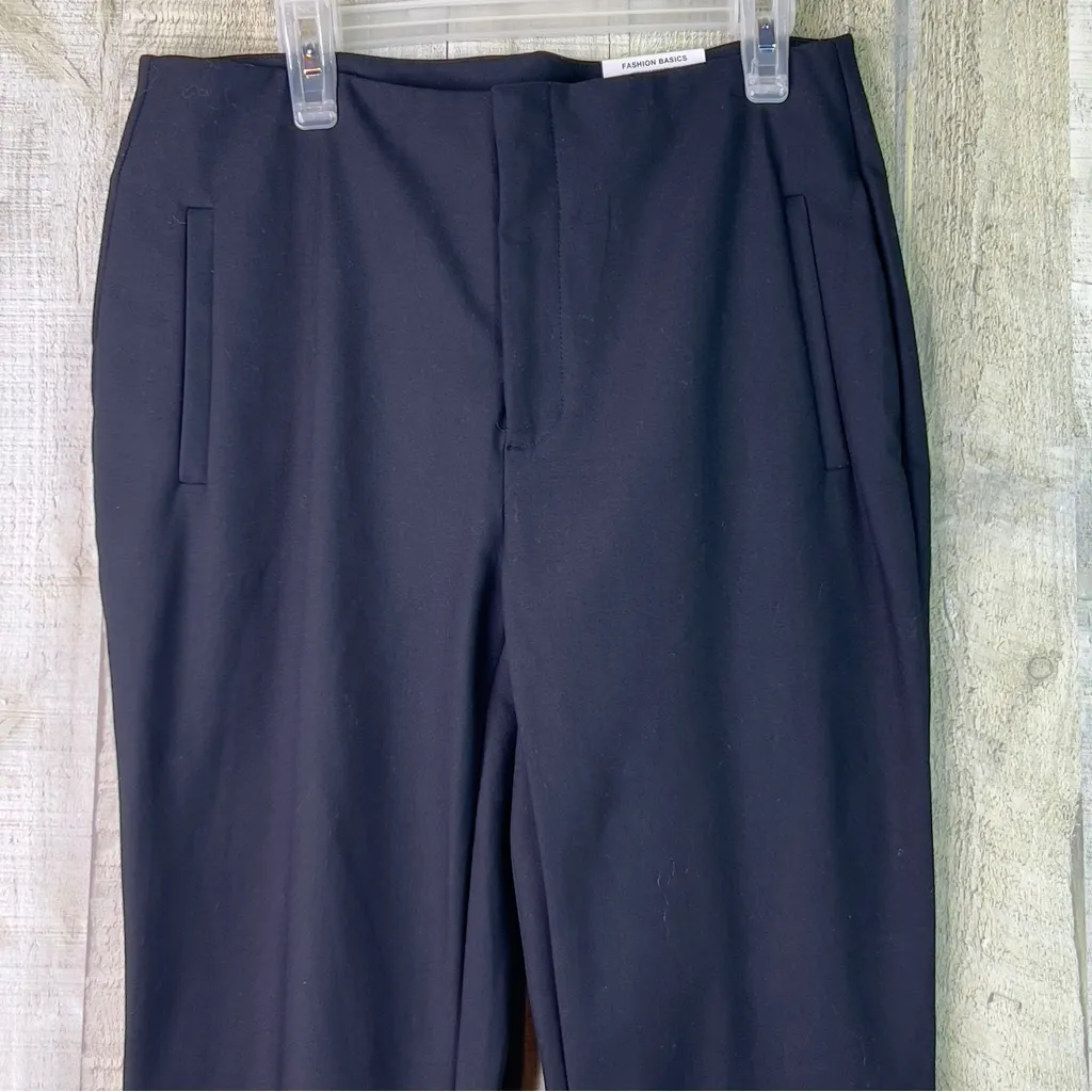 Inc. International Concepts Size 4 Black Slim Leg Ankle Mid Rise Pants - Image 3