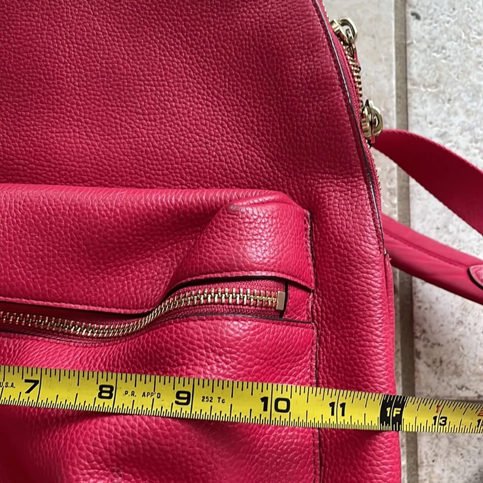 Coach Charlie Pebbled Leather Medium Backpack - Image 16