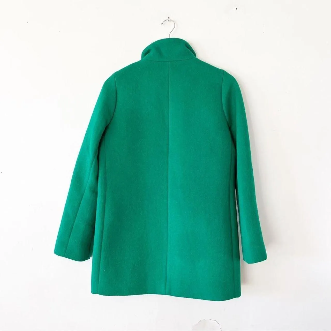 J.Crew  Bright Green Wool Coat - Image 2