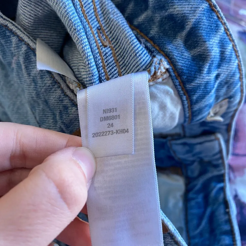 MADEWELL The Curvy Perfect Vintage Jean Bradwell Wash Distressed Size 24 - Image 12