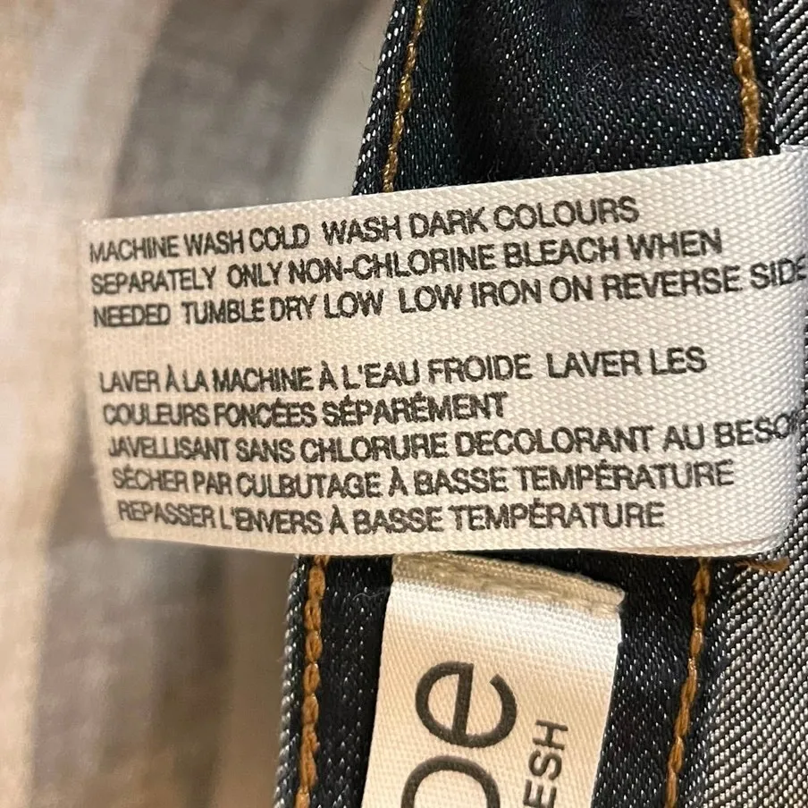 Joe Fresh Darkwash Slim Jeans Size‎ 6 - Image 5