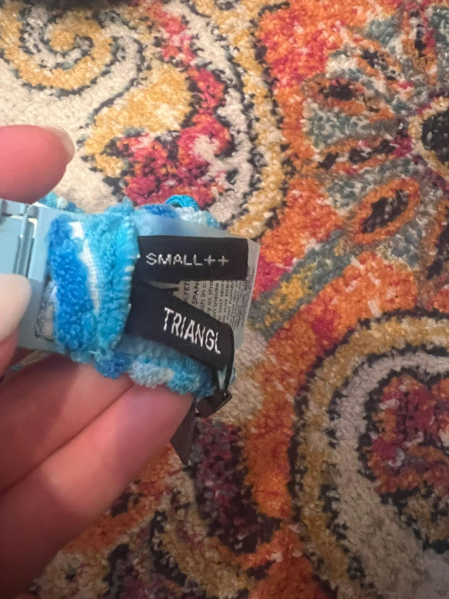 Triangl Blue Striped Terry Cloth Bathing Suit  - Image 6