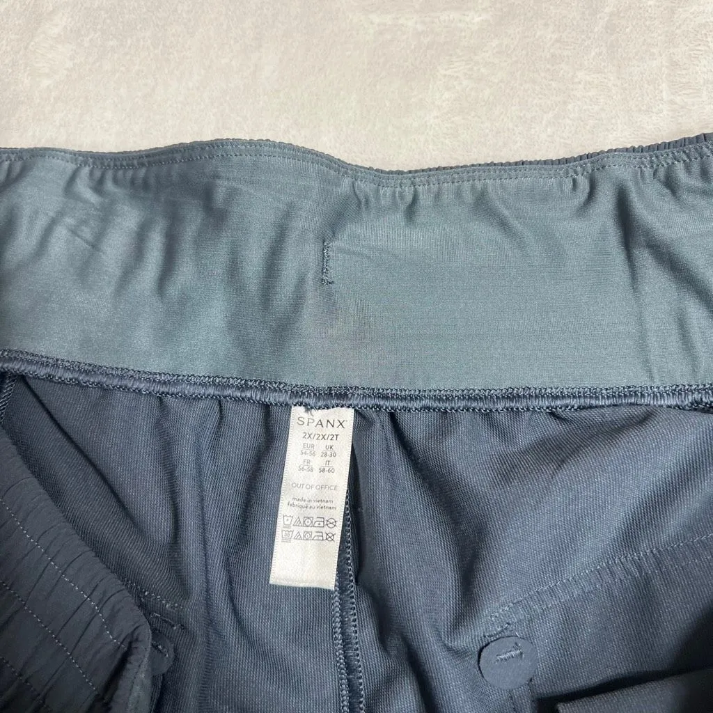 Spanx Out of Office Shorts Dark Storm 2X Women - Image 5