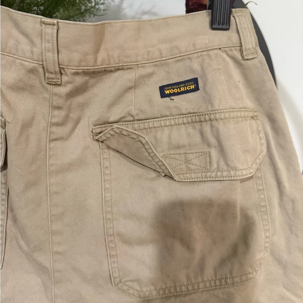 Woolrich Tan Bermudas Relaxed Fit Mid-Length size 10 - Image 4