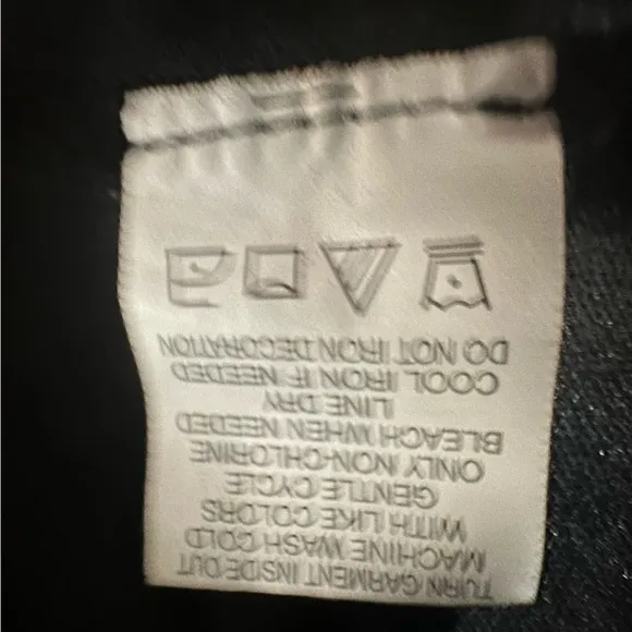 Eyeshadow High Waist‎ Embroidered Shorts Nordic Trim Black Back Zipper Size L - Image 6