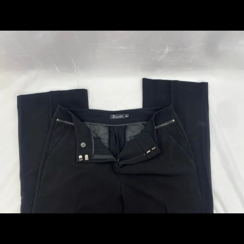 NY&Co. Dress Pants 6 TALL Black Size undefined - Image 4