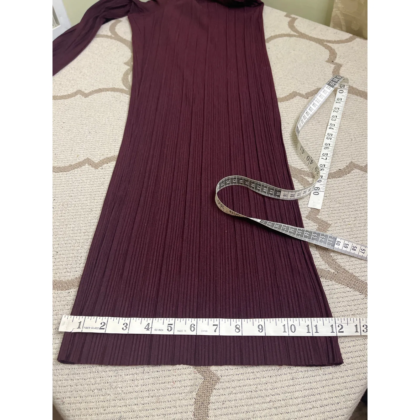 Pure jill elements j. jill pull in pleated burgundy wide leg pants, size medium Red - Image 8