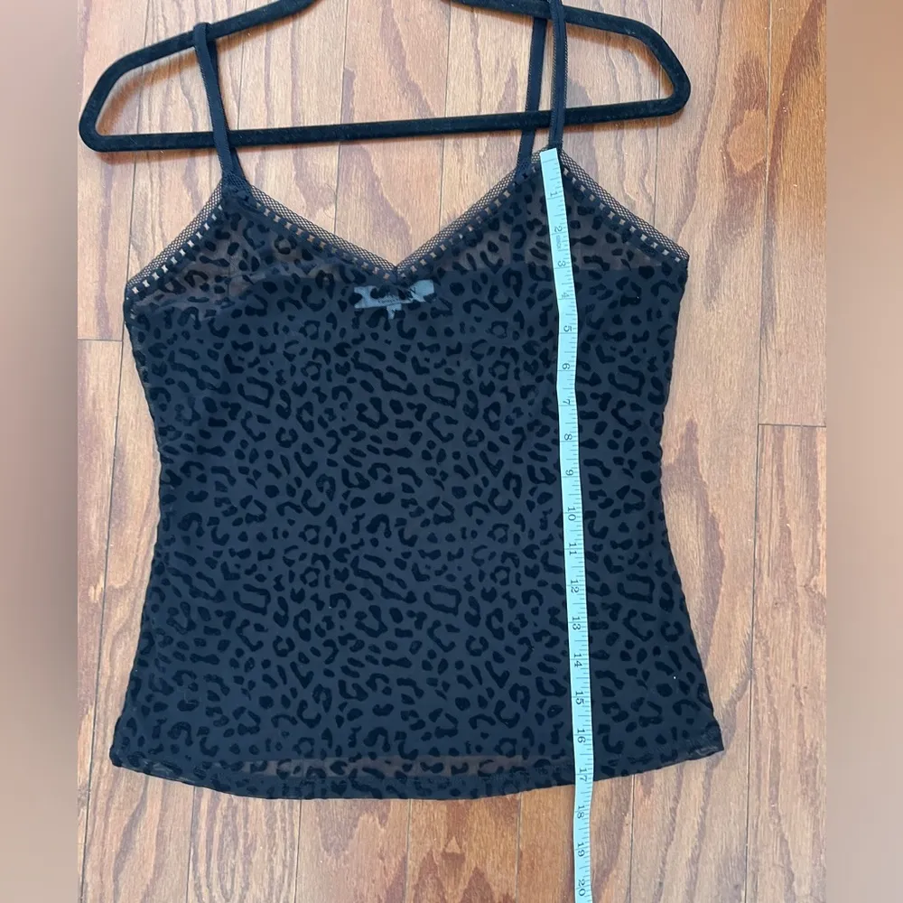 MORGAN de Toi Leopard flocking print tank top Size M - Image 4