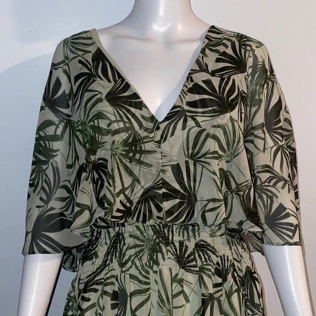 Halston Heritage Soft Green Dress - Image 2