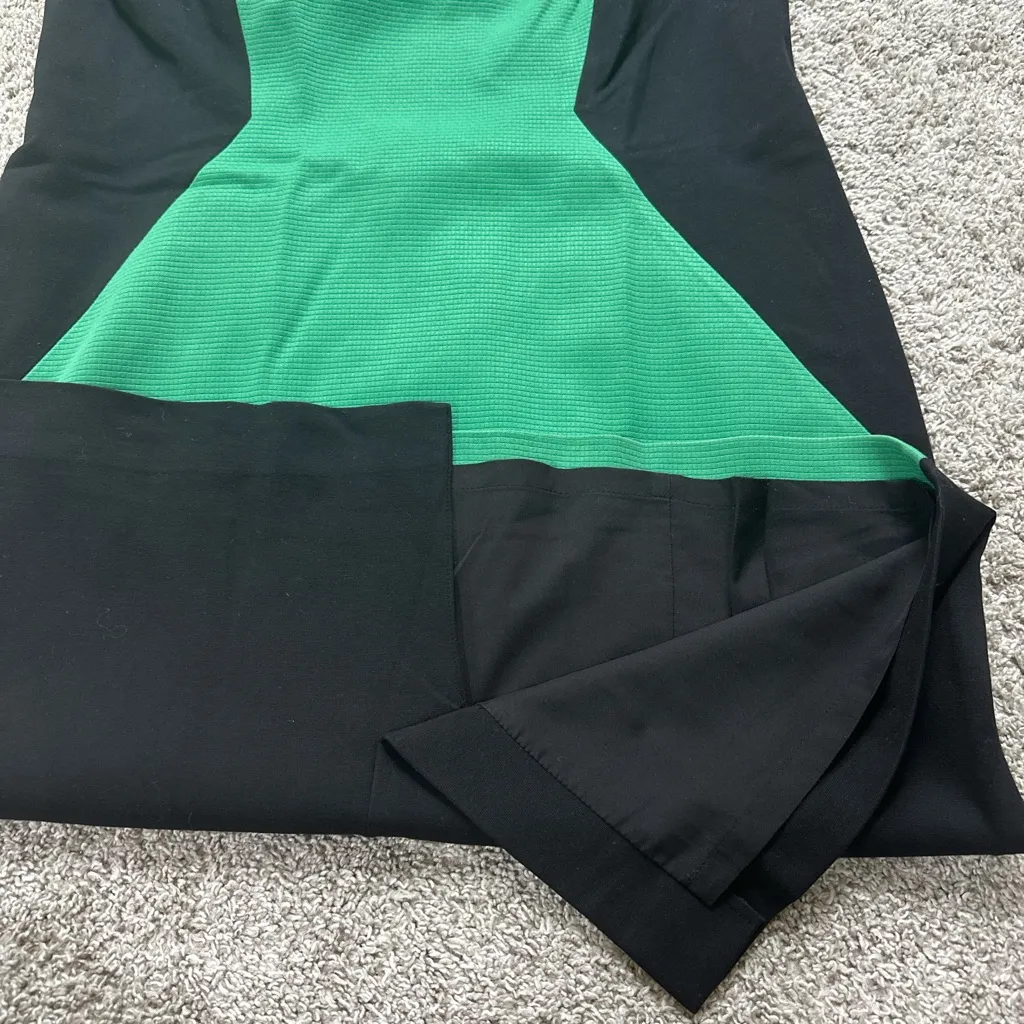 Classiques Entier Green and Black Sleeveless Dress - Image 7