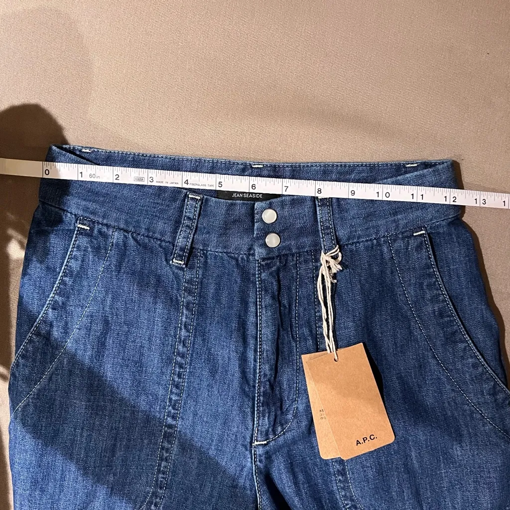 A.P.C. Seaside jeans | NEW w/ Tags Blue Size 24 - Image 6