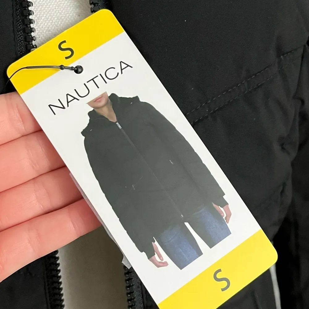 Nautica • NWT Black Quilted Hooded Jacket - Image 3