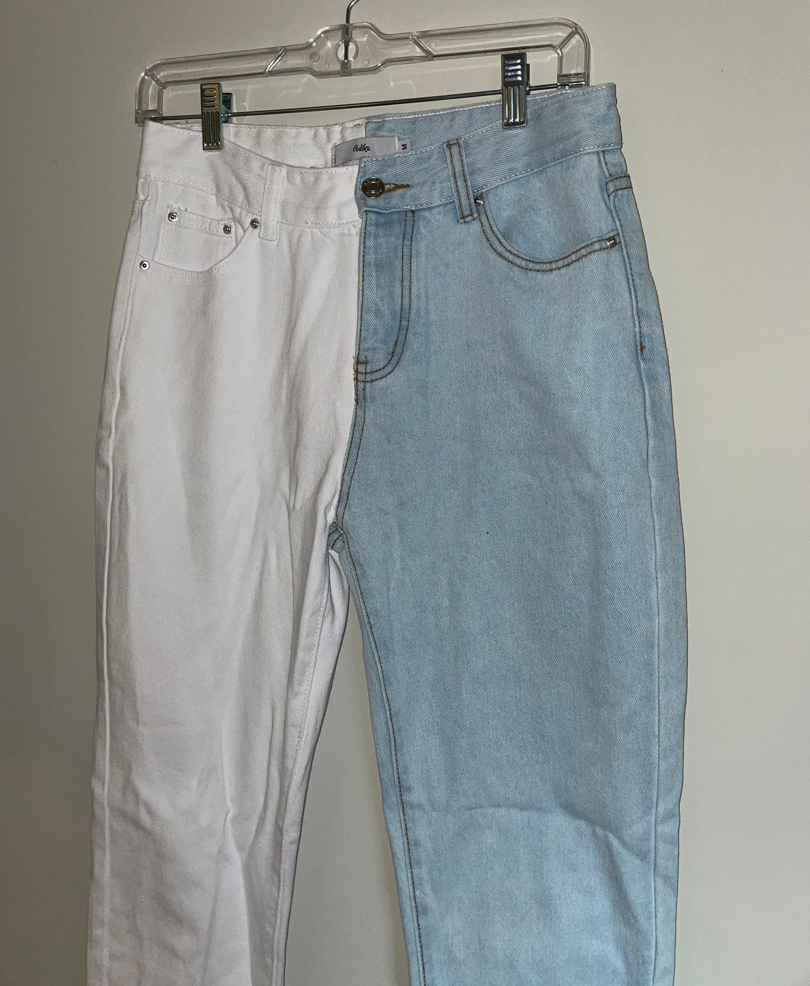 Adika Two Colored Mom Jeans - Image 3