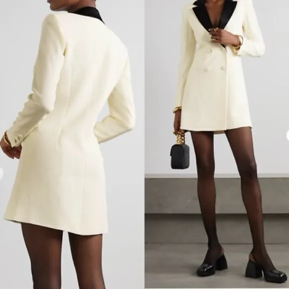 Alice + Olivia Kryie Tuxedo Dress, Size 4, $626 - Image 3