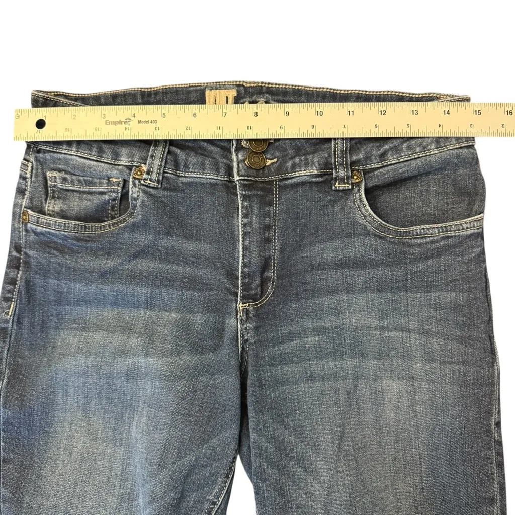 Kut From The Kloth KP6501MAS Mid-Rise Skinny Jeans – Frayed Hem Women’s size 8 - Image 12